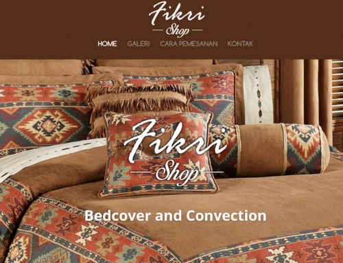 Bed Cover Fikri Shop